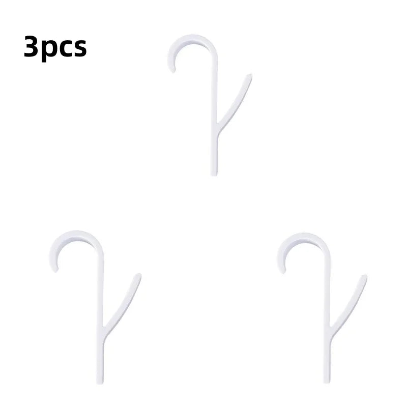 Radiator Towel Hooks for Heated Rails – 2-Pack or 6-Pack Plastic Hangers for Towels, Clothes & Scarves