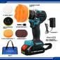 20+1 Gear 1/4-inch (6.35mm) Brushless Cordless Electric Screwdriver, 280 N·m Torque — 18V Battery Compatible