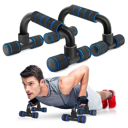 Push-Up Bars Foam Grip Pushup Handles – Pushup Stands for Home Workout & Strength Training