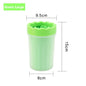 Pet Paw Cleaning Cup – Portable Silicone Dog & Cat Foot Washer | Removable Mud Cleaner (S/L/XL Sizes)