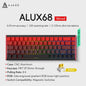 68-Key Hot-Swappable Mechanical Bluetooth & USB Compact Gaming Keyboard with RGB Backlight