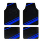 4-Piece Universal Car Floor Mats Set – Suede-Style Synthetic Carpet Liners for Cars, SUVs & Vans, Anti-Slip, Easy-Clean