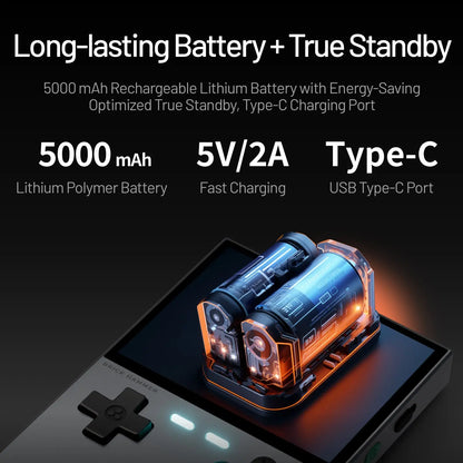 TRIMUI BRICK PRO Handheld Game Console - 3.95" IPS, Allwinner A133P, Linux, Hall Effect, 5000mAh, 3 Colors