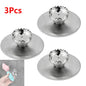 Magnetic Stainless Steel Soap Holder - Nail-Free Wall Mount with Suction Cup (1pc/3pc Set)