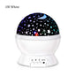 Rotating Star Projector Night Light – LED Galaxy & Moon Lamp for Kids Bedroom, Soothing Sleep Light & Gift for Girls and Boys