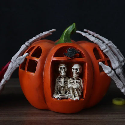 Plastic Skeleton Hand Decoration, 12 x 9cm, 2 or 4 Pieces