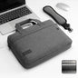 Canvas Laptop Sleeve Briefcase 13–17 Inch — Zippered Shoulder Handbag