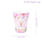 Purple Butterfly Disposable Tableware Napkin Butterfly Birthday Party Decor Girl Baby Shower Baptism Gender Reveal Supplies