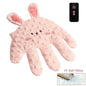 Baby Soothing Palm Sleep Pillow with Remote – Infant Calming Anti-Startle Hand Plush, 26 x 24 cm (10.2 x 9.4 in)