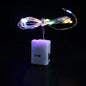 Button Battery LED Fairy String Lights - 1m (3.3 ft) 10 LED & 2m (6.6 ft) 20 LED, Warm White/White/Blue/Pink/Multicolor, Indoor Outdoor