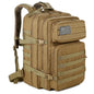 45L (11.9 gal) Tactical Backpack – Large Capacity Molle 3-Day Assault Pack for Hiking, Camping & Trekking