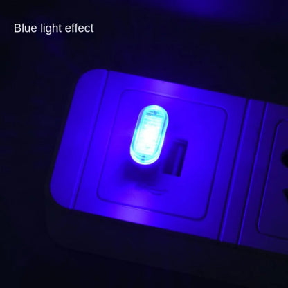 Mini USB LED Ambient Light for Car Interior - Portable Plug & Play Neon Decorative Lamp