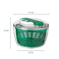 Press-Spin Salad Spinner & Vegetable Dryer - Salad Washer and Dehydrator (21 x 16 x 15 cm / 8.3 x 6.3 x 5.9 in)
