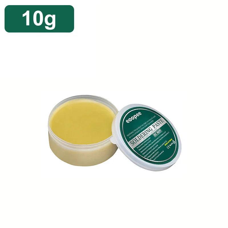 Lead-Free Solder Paste Rosin Flux 10g / 30g / 100g - No-Clean Soldering Paste for PCB & Electronics Repair