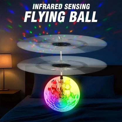 Colorful LED Sensing Flying Ball – Gesture Controlled RC Crystal Ball Toy