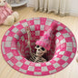 Fantasy Dragon 3D Printed Round Rug Library Dragon Hole Illusion Floor Mat Mystic Gothic Home Decor Round Carpet
