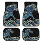 Great Wave Off Kanagawa 4-Piece All-Weather Car Floor Mats - Universal Fit for SUVs, Sedans, Trucks