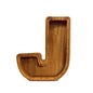 26-Letter Wooden Piggy Bank Alphabet Moneybox Coin Saving Box for Kids Desktop Home Decor
