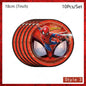 Spiderman Kids Birthday Party Supplies - Disposable Tableware Set with Plates, Cups, Napkins & Favor Bags