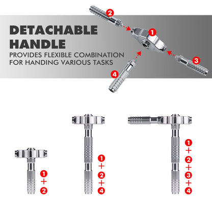 VMAN 40in1 Multifunction Ratchet Screwdriver Set Multi Magnetic Bits Mini Repair Tool Kit  Household Tool For PC & Iphone Etc.