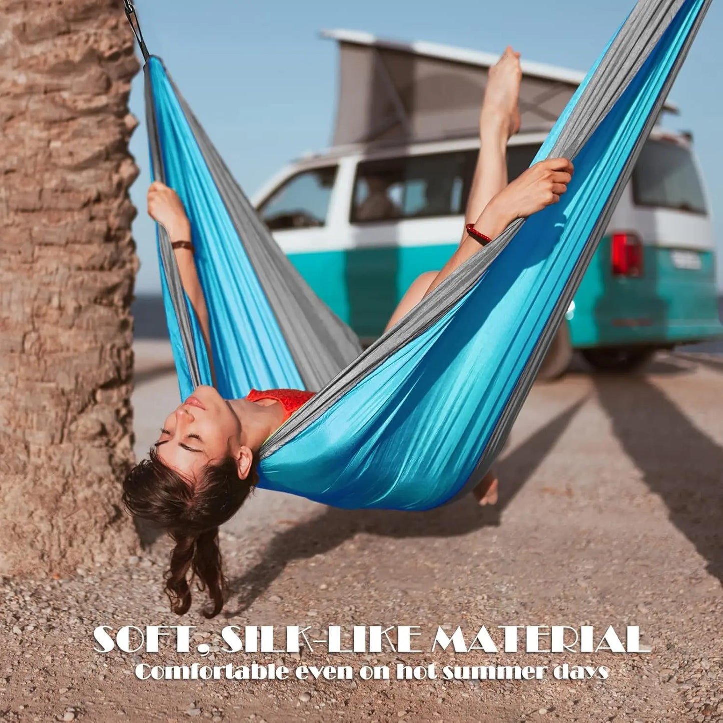 Camping Hammock Camping Accessories Gear for Outdoor Indoor with Tree