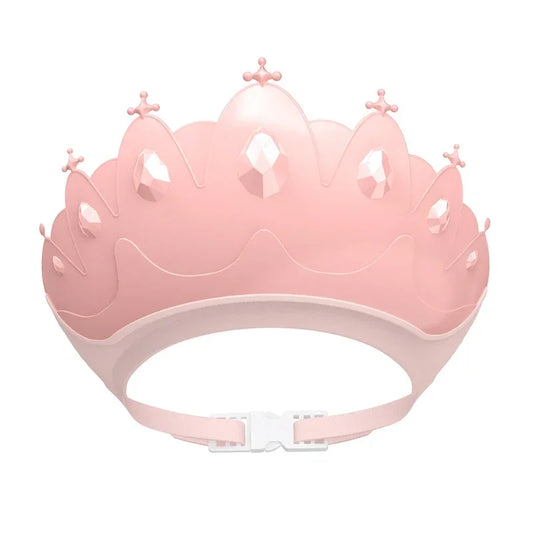 Adjustable Baby Crown Shampoo Cap – Waterproof Bath Visor & Hair Shield for Infants and Toddlers