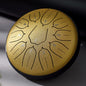 Steel Tongue Drum 6-Inch (14.5 cm) 11-Note D-Tone for Yoga, Meditation & Music Therapy
