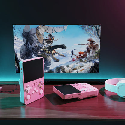 Retro Handheld Game Console 3.5-inch IPS Screen 64GB 15,000 Classic Games Linux Portable