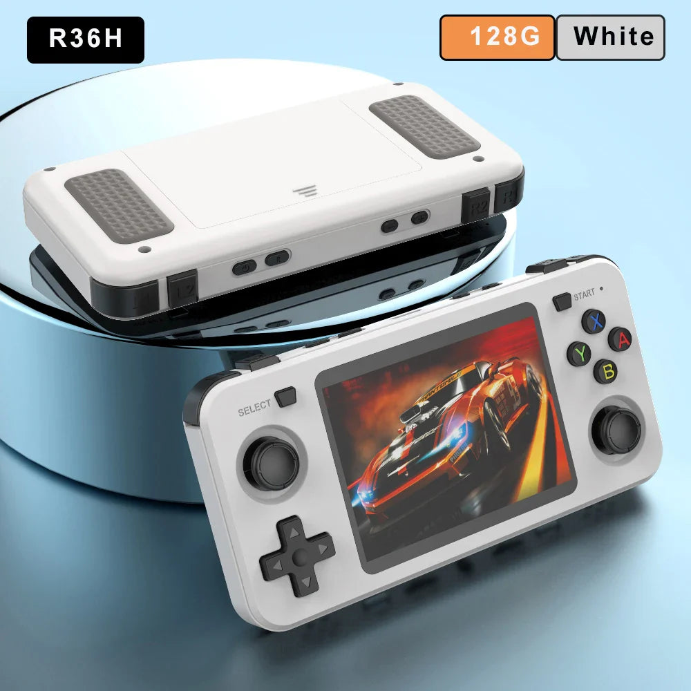 3.5-inch (8.9 cm) IPS Retro Handheld Console – 15,000+ Games, 3000mAh Long Play, 128GB Storage, Expandable to 256GB