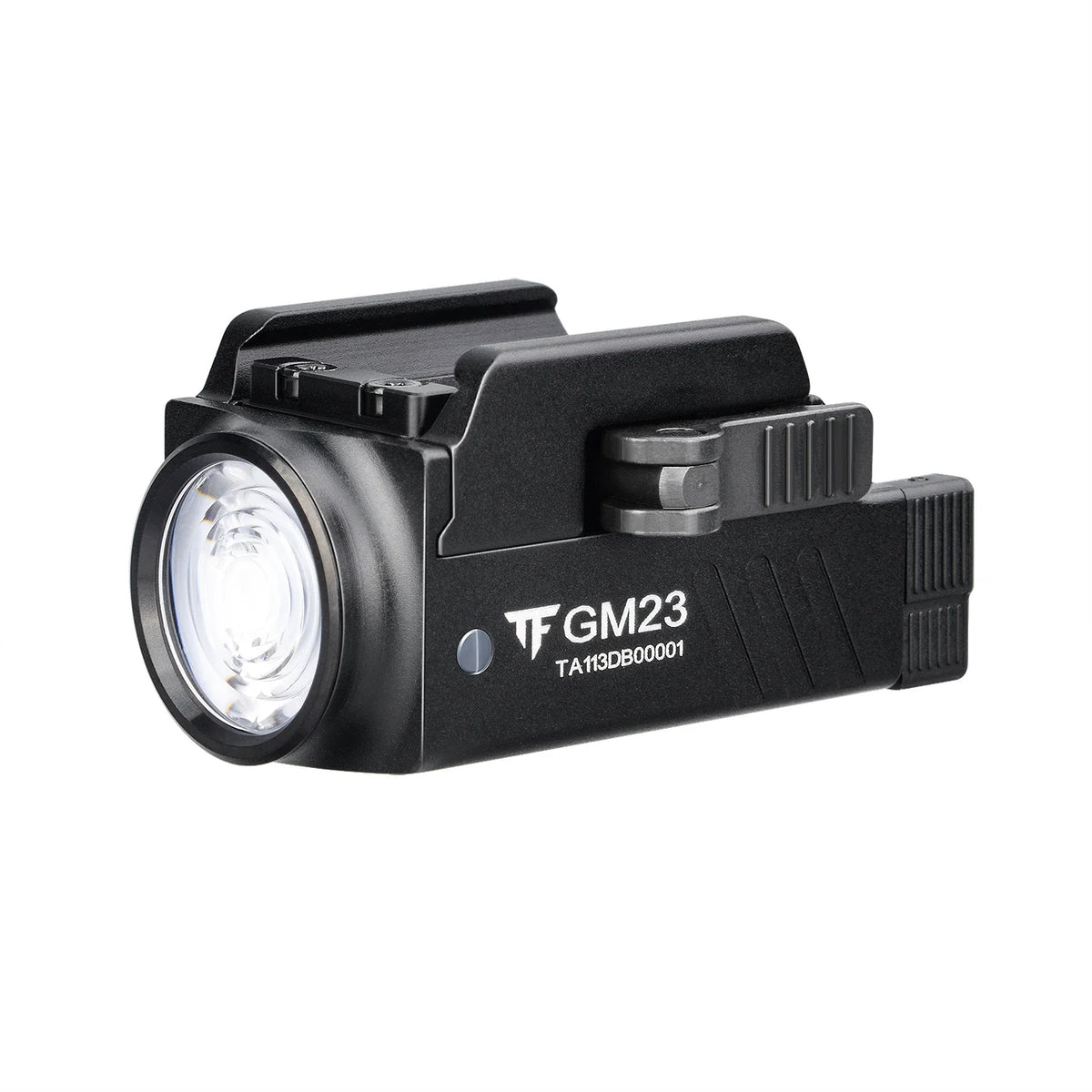 Trustfire GM23 Tactical Led Flashlights 800Lumen Rail Mounted Quick Release USB Rechargeable Light for Taurus Glock 17 19