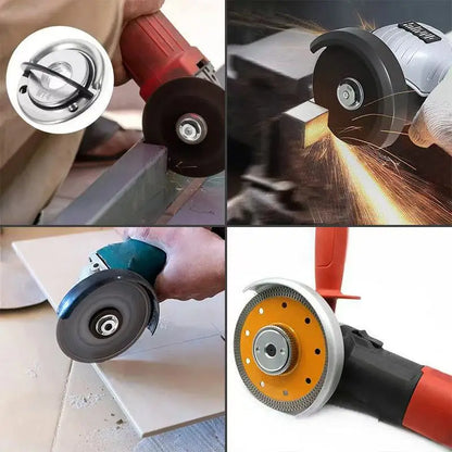 Quick-Release Self-Locking Flange Nut for Angle Grinder & Polisher - M10 M14 M5/M8/M11