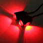 Universal Motorcycle LED Eagle Eye Shape Mini License Plate Light Turn Signal Turn Indicator Tail Rear Light Brake Fog Lamp Bulb