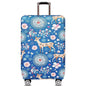 Washable Stretch Luggage Cover - Suitcase Protector for 18–32 Inch (45–81 cm) Suitcases | Geometric Print Travel Accessory