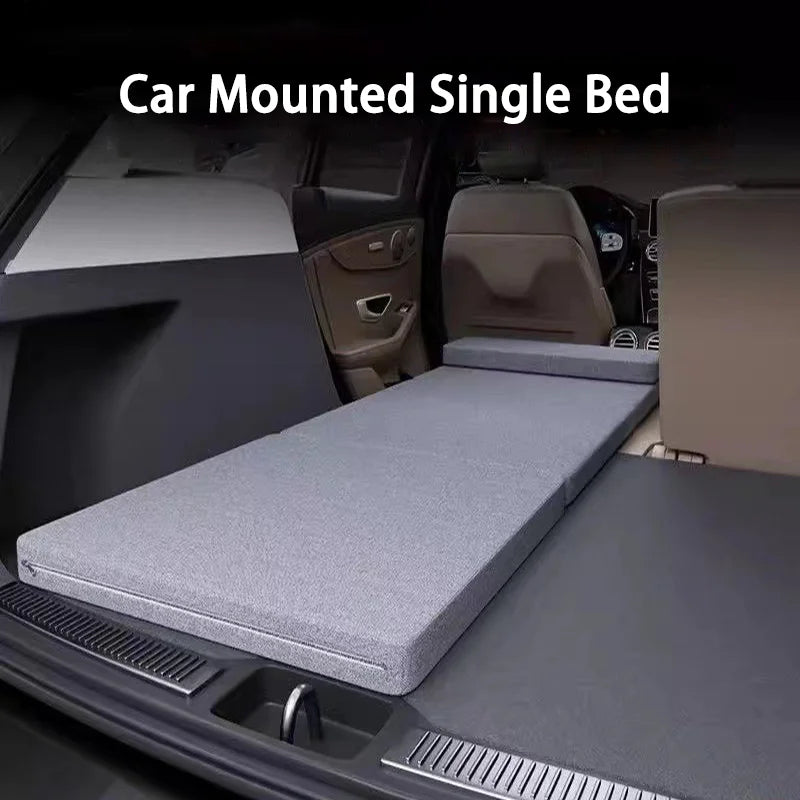 Car Mattress Camping Bed Folding Bed Travel Sleeping Pad Office Rest