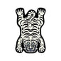 VIKAMA Cartoon Tiger Carpet - Durable and Easy to Clean Home Decor Living Room Sofa Coffee Table Rug Bedside Rug for Bedroom