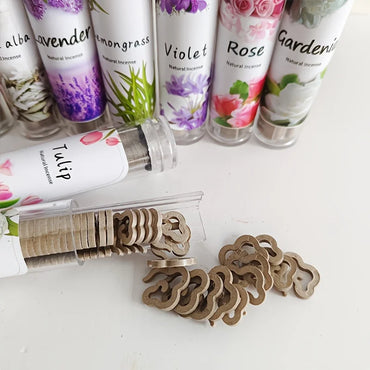 40-Pack Wooden Lavender Incense Sticks – Aromatherapy for Yoga, Meditation, Home, Spa & Office, Relaxation Gift