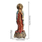 Virgin Mary Blessing Statue, Hand-Painted Resin Figurine, Prayer Altar Decor, Holy Religious Art, Christian Gift for Home Church