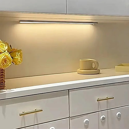 Night light LED Cabinet Light USB Rechargeable Motion Sensor Light Suitable For Kitchen Wardrobe Cabinet Lighting 30cm/40cm/50cm