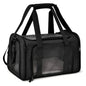 Portable Soft-Sided Pet Carrier Backpack for Dogs & Cats — Airline Approved, Foldable Nylon (M/L/XL)