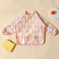 Waterproof Long Sleeve Baby Bib | Washable Feeding Bib with Full Coverage & Easy Clean Design