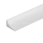 Self-Adhesive Silicone Water Stopper Strip 12 x 20 mm (0.47 x 0.79 in) for Shower, Washing Machine & Door Threshold