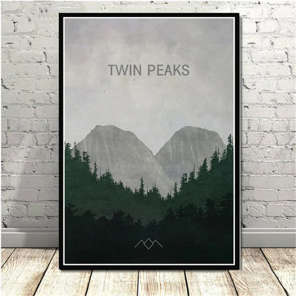 Twin Peaks TV Series Shows Classic Movie Anime Poster And Prints Canvas Painting Art Wall Pictures For Living Room Home Decor