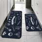 VIKAMA American Country Kitchen Floor Mats Non-Slip Absorbent Blessing Decorative Aisle Sink Carpet Home Decoration