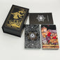 New Rider Waite Deck Gold Foil Tarot Cards Mysterious Board Game Terrific Divination Oracle With Exquisite Gift Box