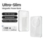 Magnetic 10,000mAh 20W Wireless Power Bank — MagSafe-Compatible Slim USB-C Portable Charger for iPhone, Apple Watch & Samsung