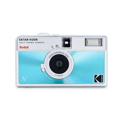 Half-Frame 35mm Film Camera with Built-in Flash, Star Filter & Bulb Shutter