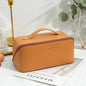 Women's Travel Makeup Bag Luxury Zip Toiletry & Cosmetic Organizer Pouch