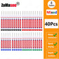 20mm Long-Head Deep Hole Marker Pens - Waterproof Fast-Dry Oil Markers for Wood, Metal & Glass (Red/Black/Blue/Green)