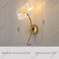 Flower Led Wall Lamps for Living Room Bedroom Bedside Sconce Light Modern Hallway Restaurant Background Decoration Lighting Deco