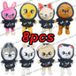 Kawaii 23 cm (9.1 in) Plush Stuffed Animal, Cute Cartoon Companion Toy & Room Decor Gift